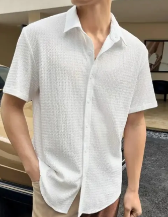 imported popcorn febric shirt, PRINTED shirt, casual shirt, formal shirt, party wear shirt, shirt for men, shirts, shirts for mens, office shirt, full sleeve shirt, solid shirt Men kurta type Shirts